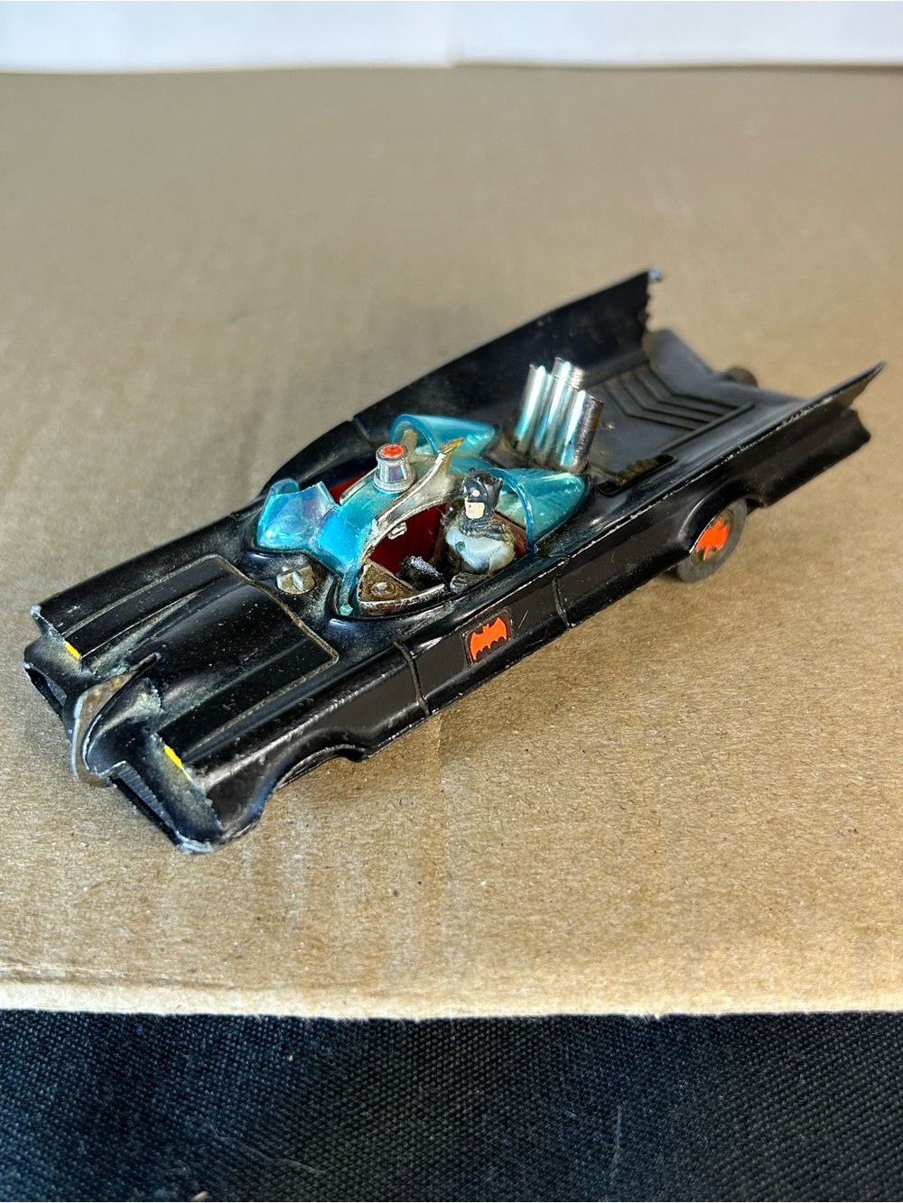 Vintage Corgi Toys 267 Batmobile 1966 Batman Diecast GT Britain